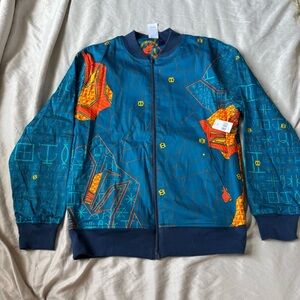 NWT Marvel Wakanda Black Panther Reversible Jacket Small Disney Parks